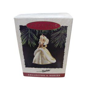 Vintage Holiday Barbie Keepsake Ornament 1994 Collectors Series By Hallmark